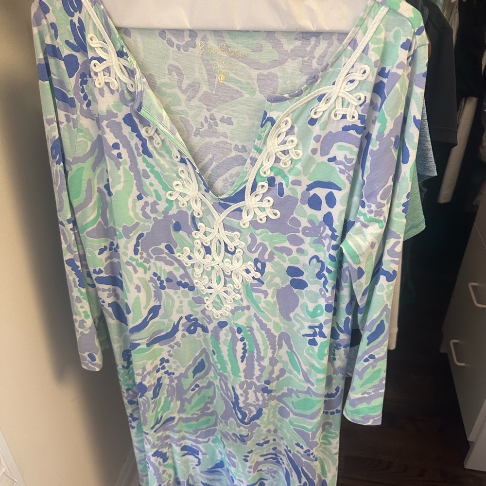 Lilly Pulitzer Size Large cotton dress